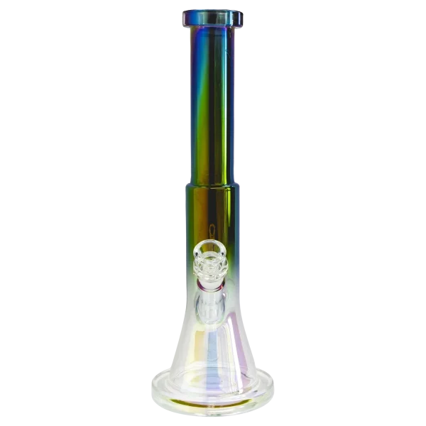 BLACK OBSIDIAN DUAL USE WATER PIPE - 14 IN.